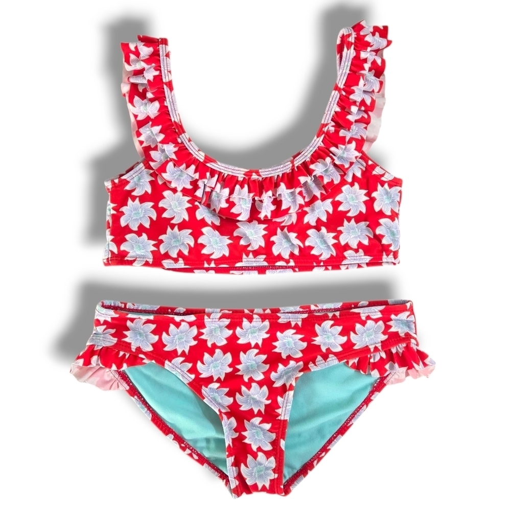 Raisins Girls Floral 2 Piece Swimsuit